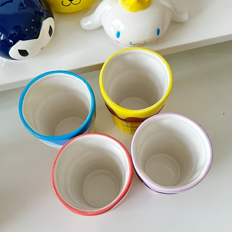 Ly sứ kem ly Sanrio Kuromi, Melody đáng yêu