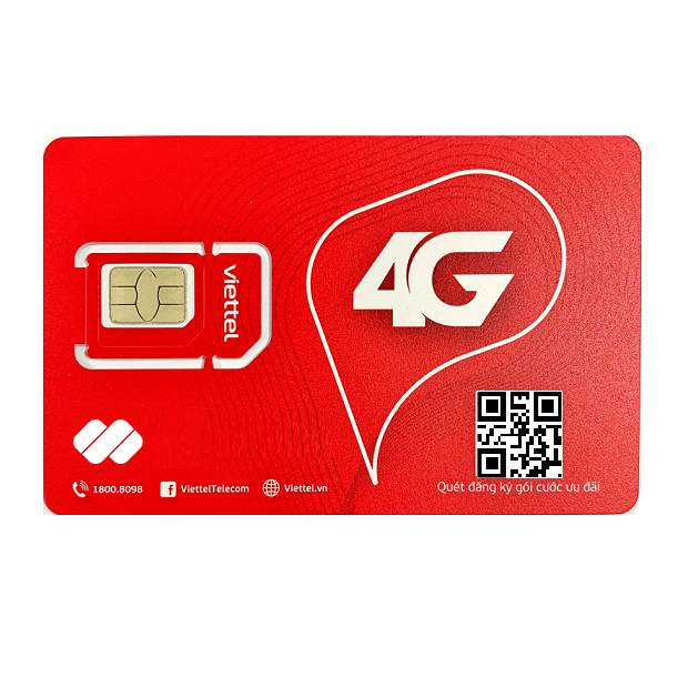 [FREE 1 Năm] Sim 4G Viettel 12SD135 Data 5GB/Ngày - 150GB/Tháng Tốc Độ Cao MAX BăngThông. Trọn Gói 1 Năm Không Nạp Tiền