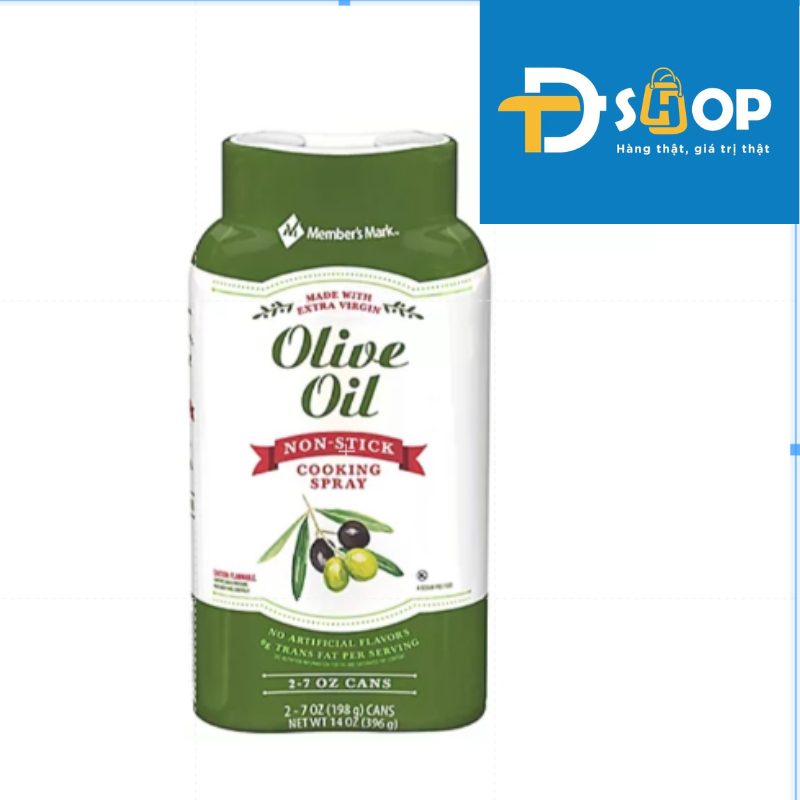 ✅[CHÍNH HÃNG]✅7 oz ( khoảng 700 lần xịt ) Dầu xịt ăn kiêng olive oil Member's Mark dầu ô liu MỚI