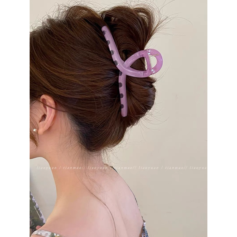 Kẹp Tóc Acrylic Thời Trang Hàn Quốc Dành Cho Nữ