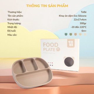 Khay ăn dặm Eco Silicon Tobe-3120