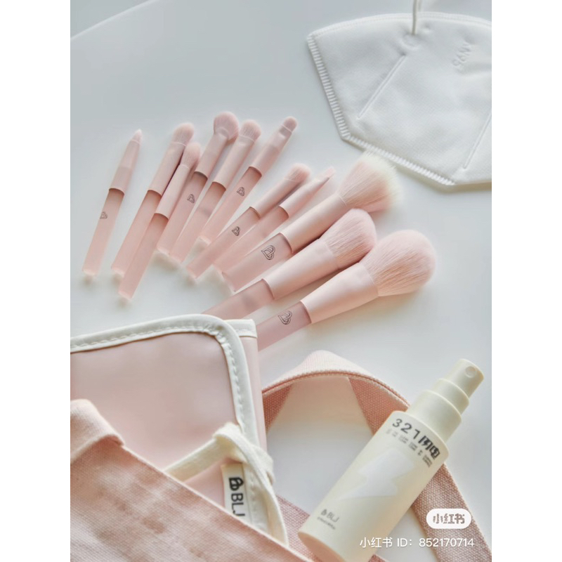 Bộ Cọ Makeup 11 cây fullsize + Hộp đựng Cọ