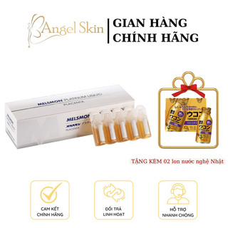 Nước uống tế bào gốc nhau thai ngựa Melsmon Platium Liquid Placenta Nhật Bản