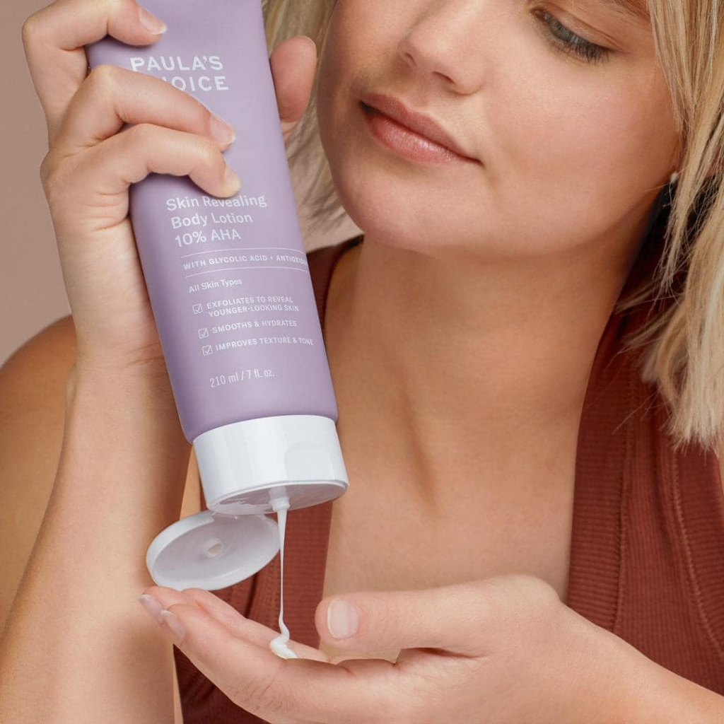 Kem Dưỡng Thể Chứa 10% AHA Paula's Choice Skin Revealing Body Lotion 10% AHA 210ml Chính Hãng