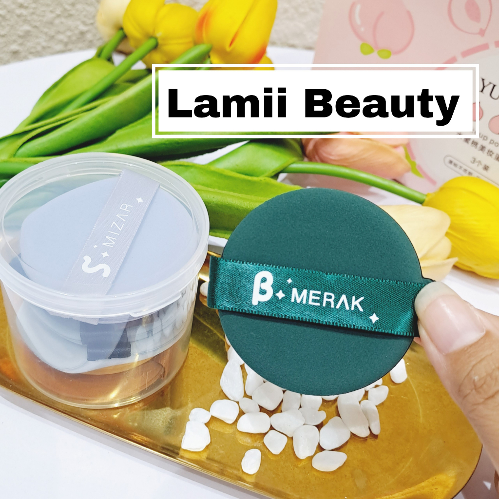 Bông mút đánh kem nền, cushion Sulwhasoo/Innisfree