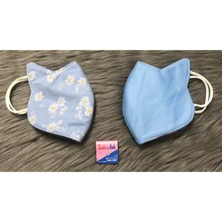 HCM] Combo 5 khẩu trang in 3D , có tai mèo , khẩu trang 1 mặt vải  và lưới mè ,thương hiệu Tuấn Anh , bảo đảm giao đúng
