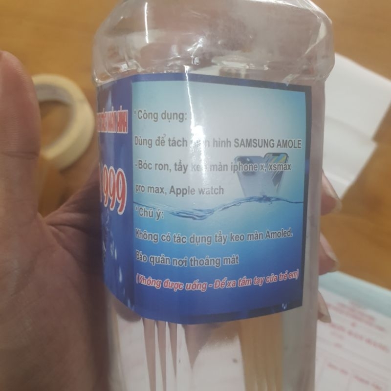 Nước tách màn hình TA 999 dung dịch tháo lưng tách màn hình
