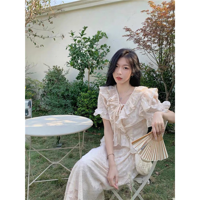 Đầm Hoa Nhí Dáng Dài Taobao Order