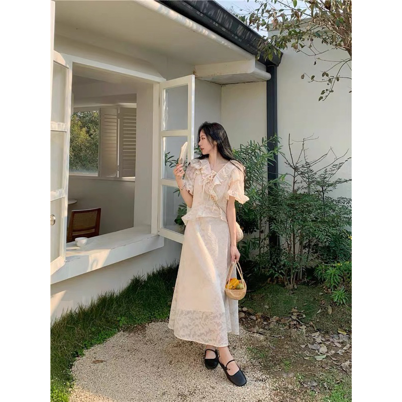 Đầm Hoa Nhí Dáng Dài Taobao Order