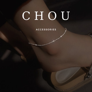 Lắc Chân Trơn Basic Lấp Lánh | CHOU ACCESSORIES |