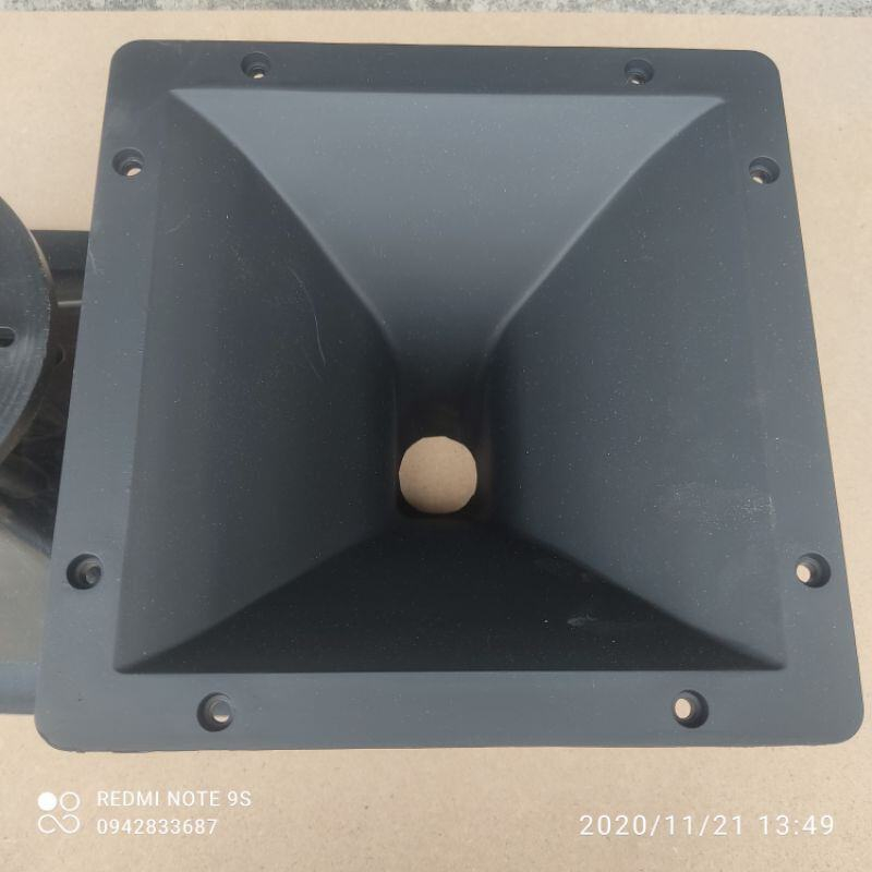 Họng loa Treble kèn 750 / 850 vuông lớn 23cm x 23cm