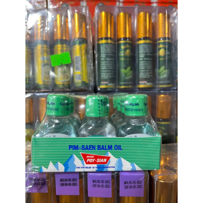 Dầu lăn bạc hà Poy Sian 3ml