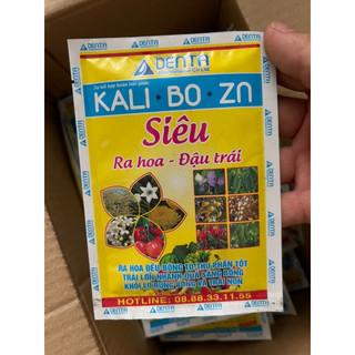 Phân bón siêu kali Bo gói 50gr siêu kích hoa đậu trái Kali Bo