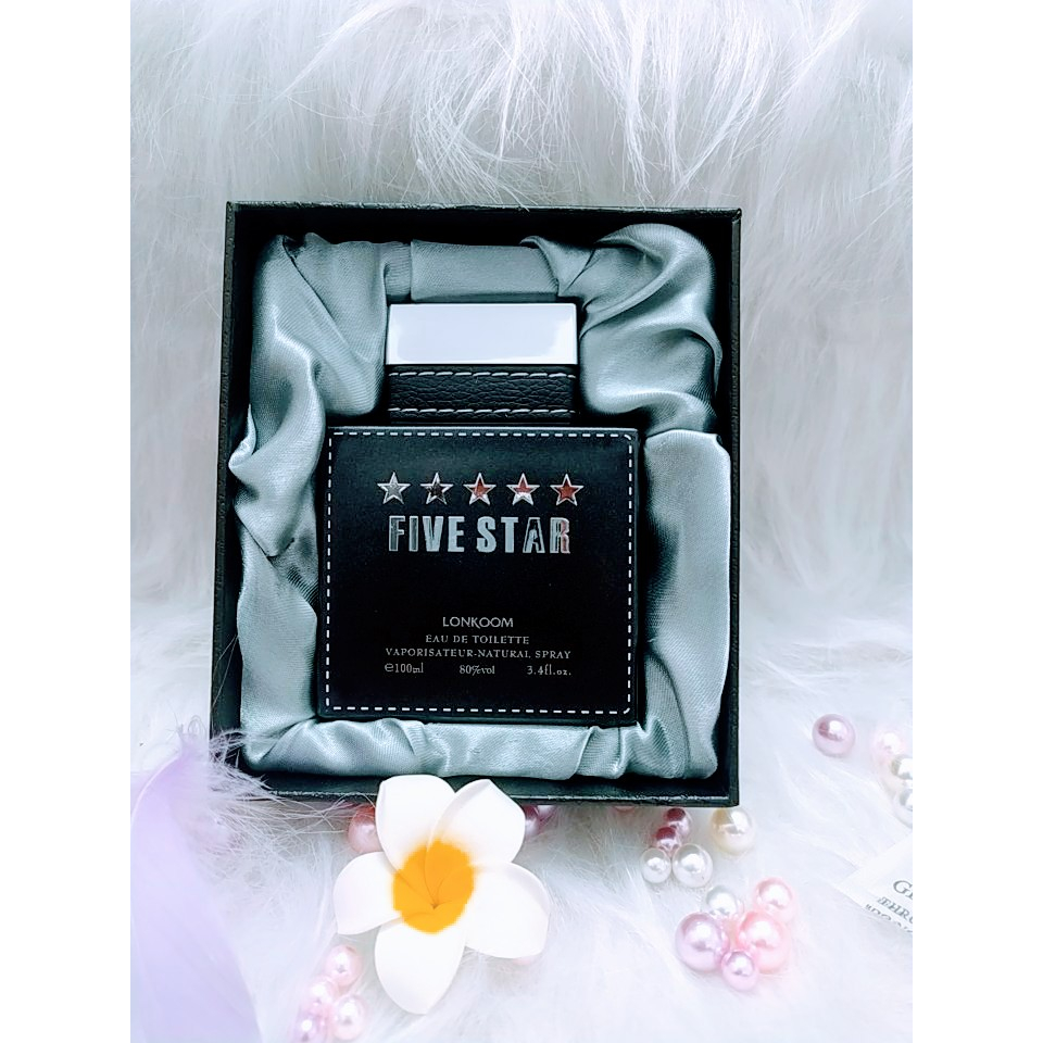 Nước hoa nam FIVE STAR 100ML xịt toàn thân hương thơm tươi mát