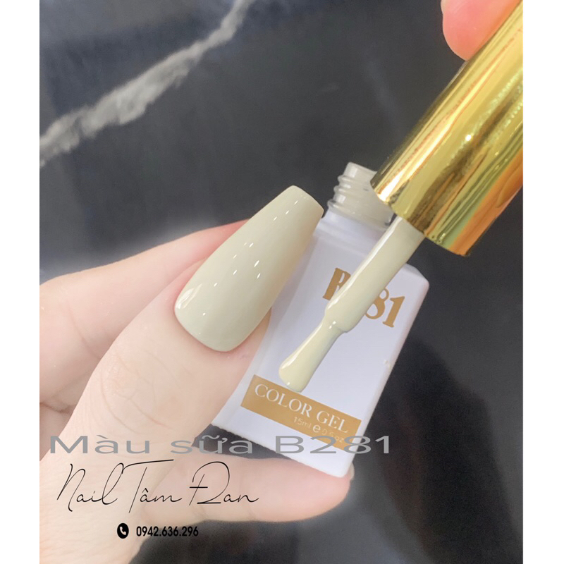 Màu Trắng Sữa B281