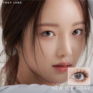 Kính áp tròng THÚY LENS cho mắt cận nâu xám từ 0 - 8 độ Giá 1 chiếc
