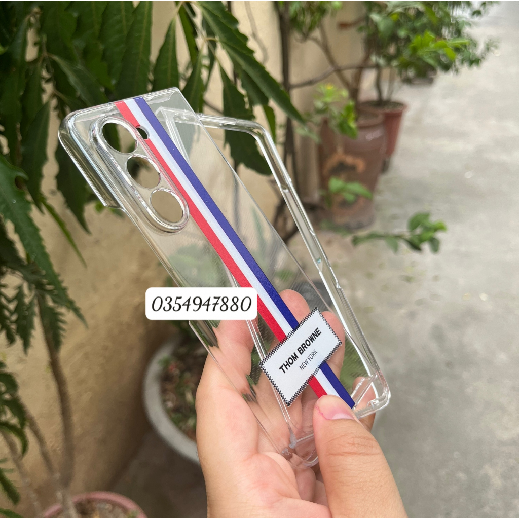 Ốp lưng Likgus họa tiết Thom Bowne cho Samsung Galaxy Z Fold 5 5G 2 mảnh trong cứng ôm máy