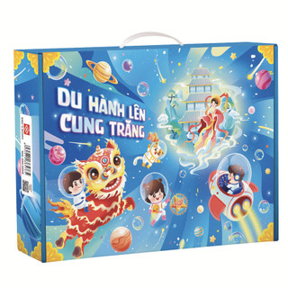 Sách - Hộp Trung thu - Du hành lên cung trăng