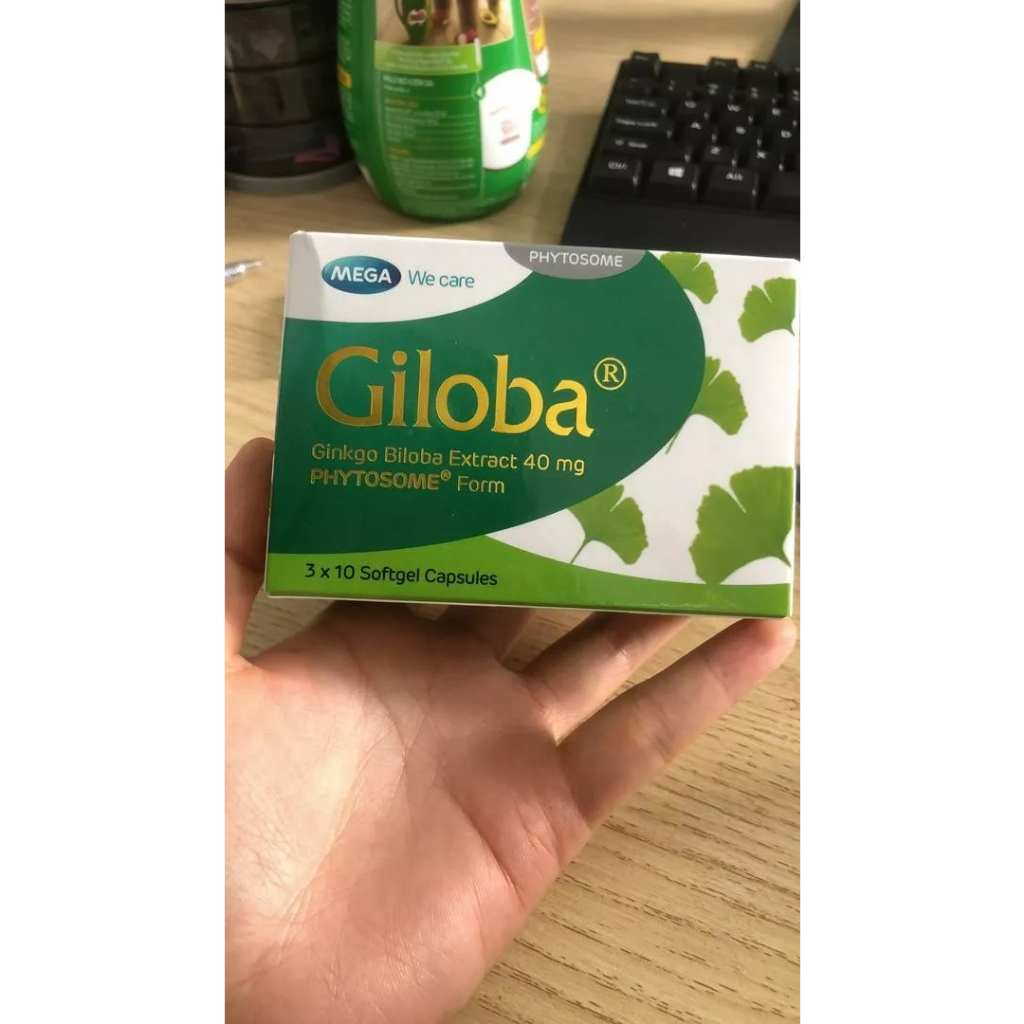 Bổ não GILOBA 40mg Mega We Care nhập khẩu chính hãng