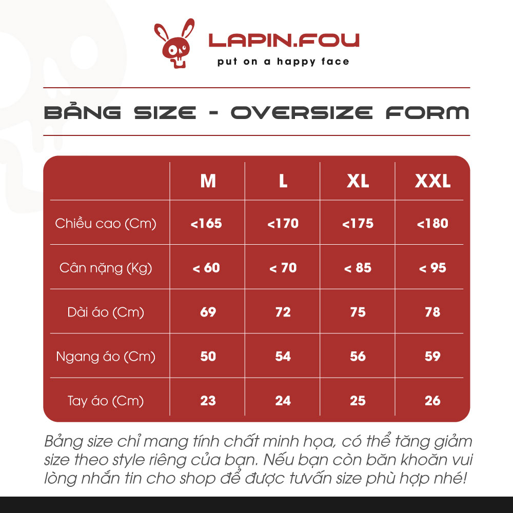 Áo Thun Unisex Nam Nữ Local Brand - Lapin.Fou Over Thinking