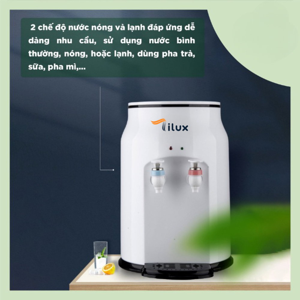 Cây Nước Nóng Lạnh Mini, Bình Đựng Nước Tiết Kiệm Điện, Nhỏ Gọn, Tiện Lợi Dùng Cho Sinh Viên, Văn Phòng, Gia Đình