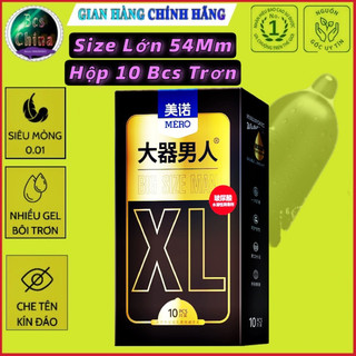 Bao cao su size lớn 55mm big size man xl,siêu mỏng,nhiều bôi trơn