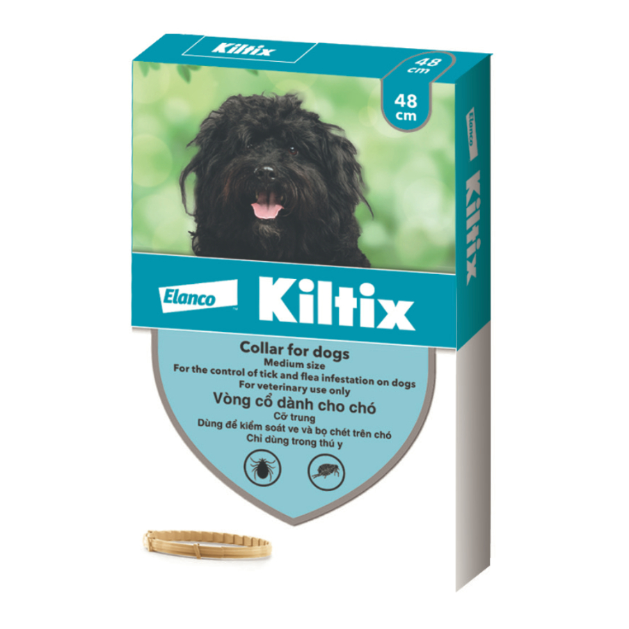 Vòng cổ trị ve rận cho chó Kiltix