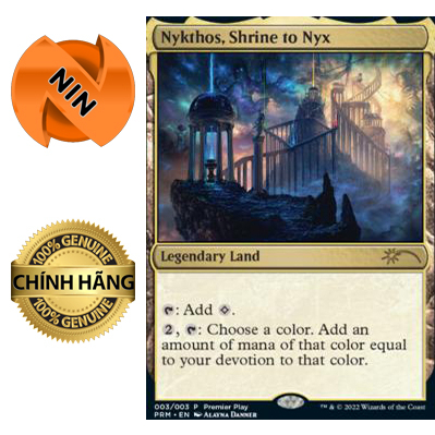 [Thẻ bài Magic: The Gathering chính hãng] Nykthos, Shrine to Nyx - Promotional