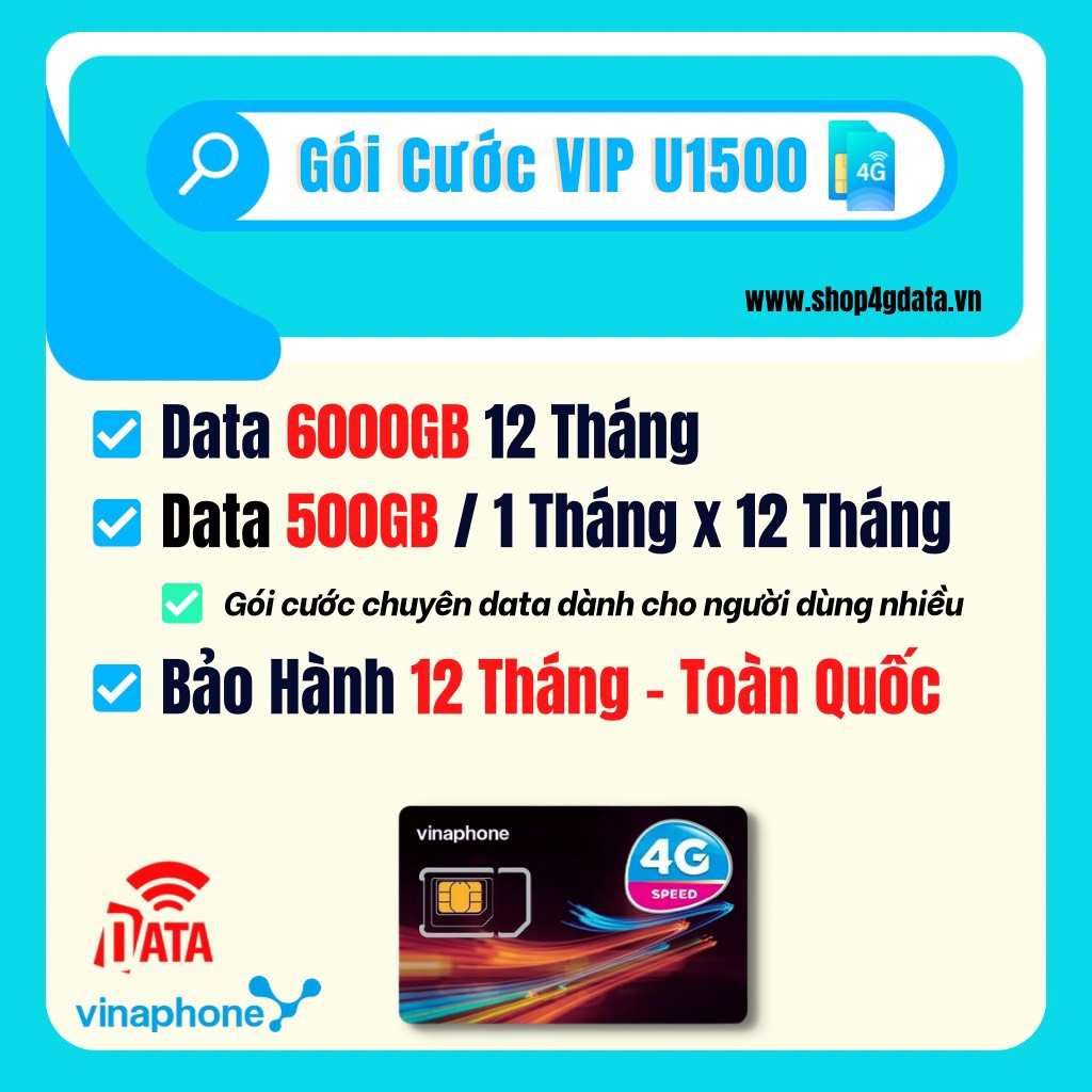 SIM VD149 12T- 1440GB ( Miễn Phí Data ) và Gọi Miễn Phí và nhắn tin Miễn Phí