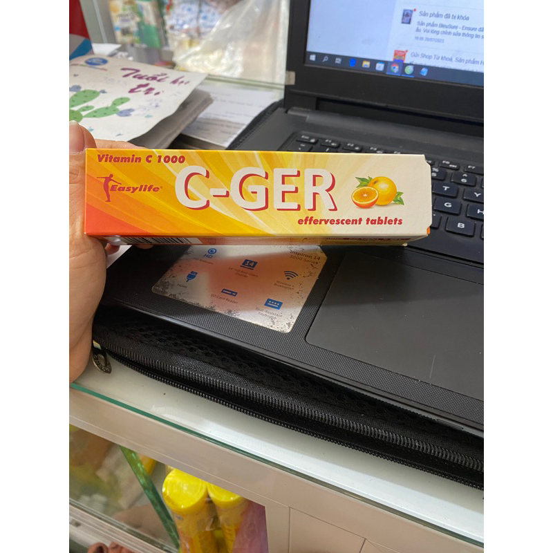 C-GER 20 viên sủi vitaminC 1000