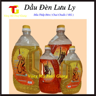 Dầu đèn lưu ly- dầu thắp đèn - thờ cúng