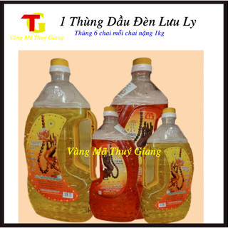 1 thùng dầu đèn - thờ cúng - chai 1kg