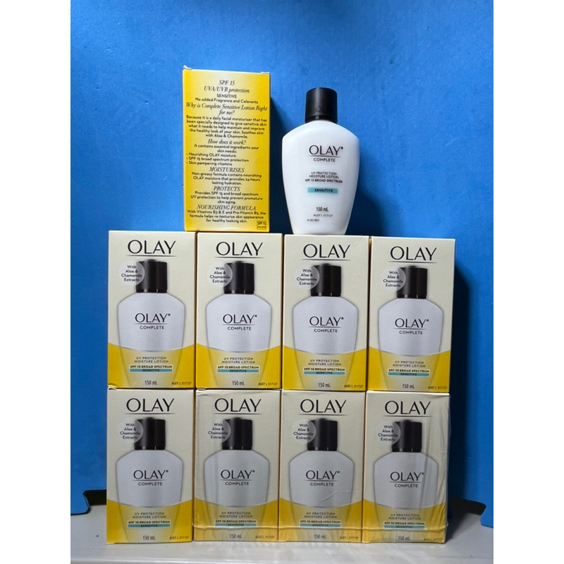 Kem chống nắng Olay Complete SPF 15+ Sensitive Skin Lotion 150ml