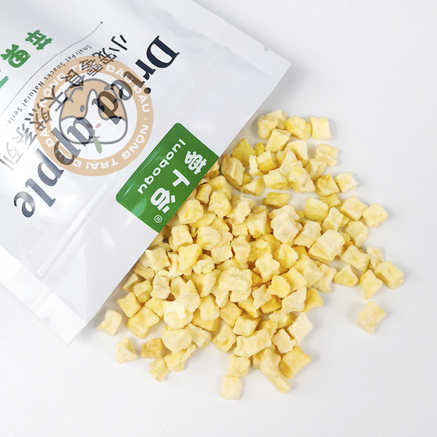 Táo Sấy Cho Thỏ, Bọ Ú, Hamster Giàu Vitamin 60g