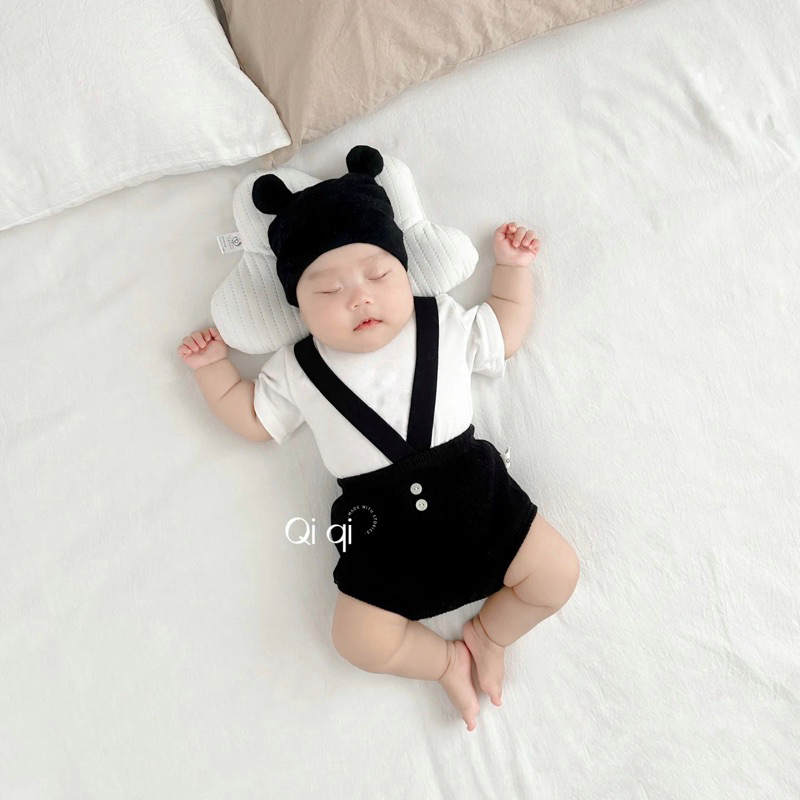 Quần Yếm Tăm Đùi Có Dây Chéo Cho Bé Y06