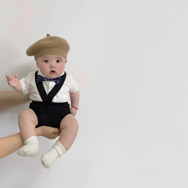 Quần Yếm Tăm Đùi Có Dây Chéo Cho Bé Y06