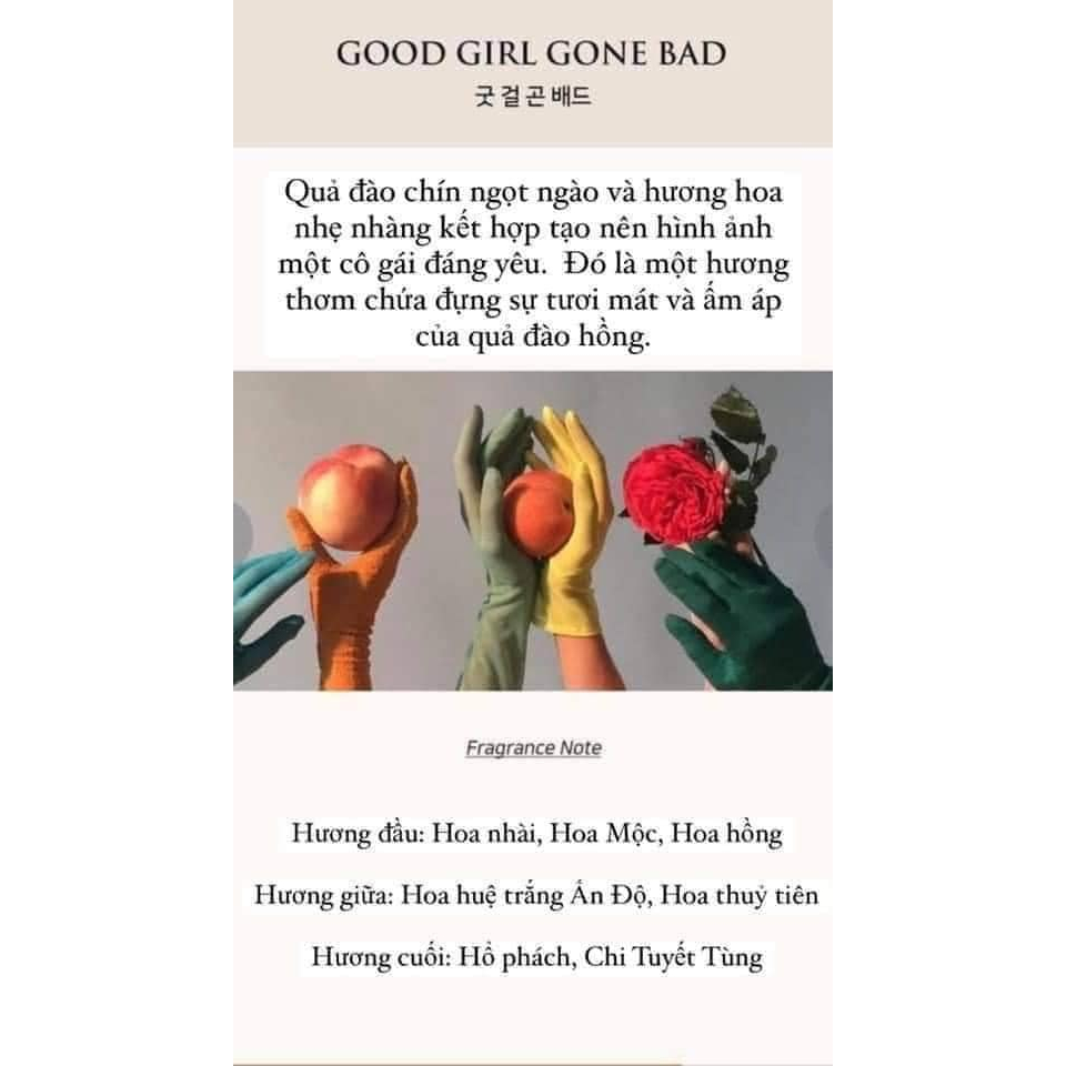 Nước hoa Les Nuances Lauching nội địa Hàn 30ml