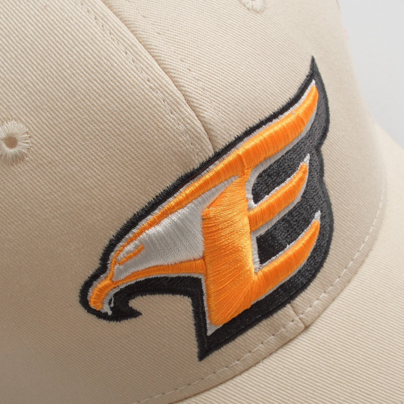 Mũ lưỡi trai Unisex chất liệu vải Kaki kem thêu logo Meowish ,nón lưỡi trai Hàn Quốc