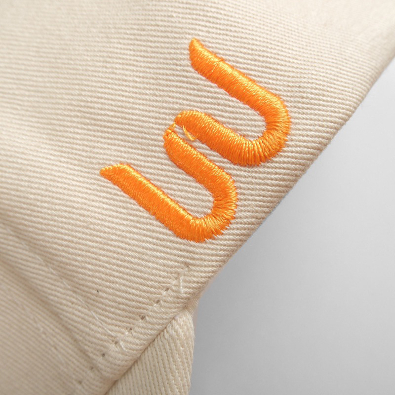 Mũ lưỡi trai Unisex chất liệu vải Kaki kem thêu logo Meowish ,nón lưỡi trai Hàn Quốc