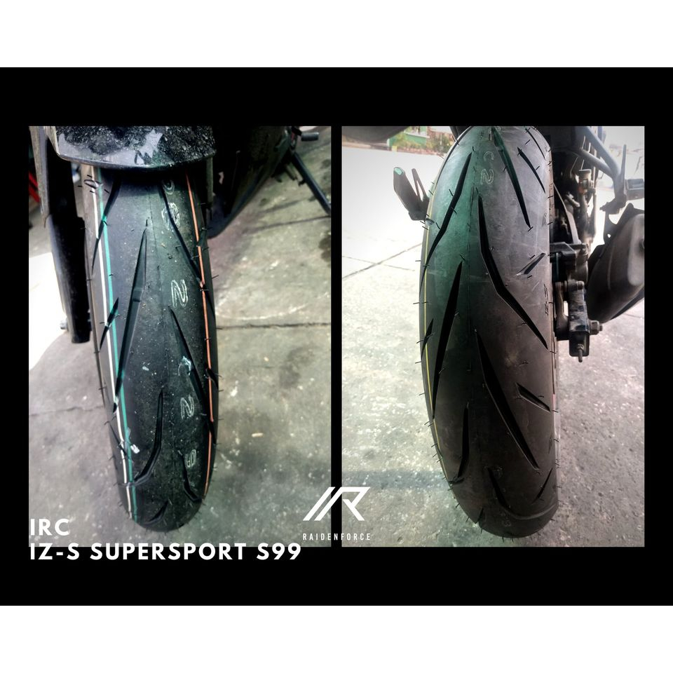 Vỏ IRC S99 size 70/90-17 và 80/90-17 hàng cao cấp chính hãng nhập khẩu Thái Lan cho Exciter Sonic Wave Dream Sirius