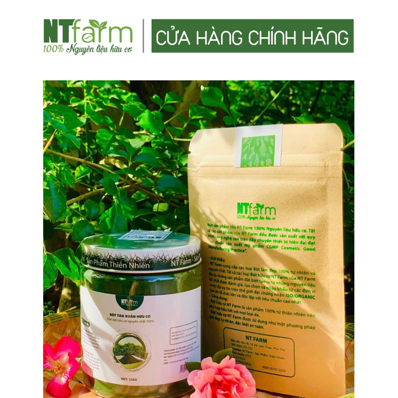 Bột Tảo Xoắn NTFARM nguyên chất