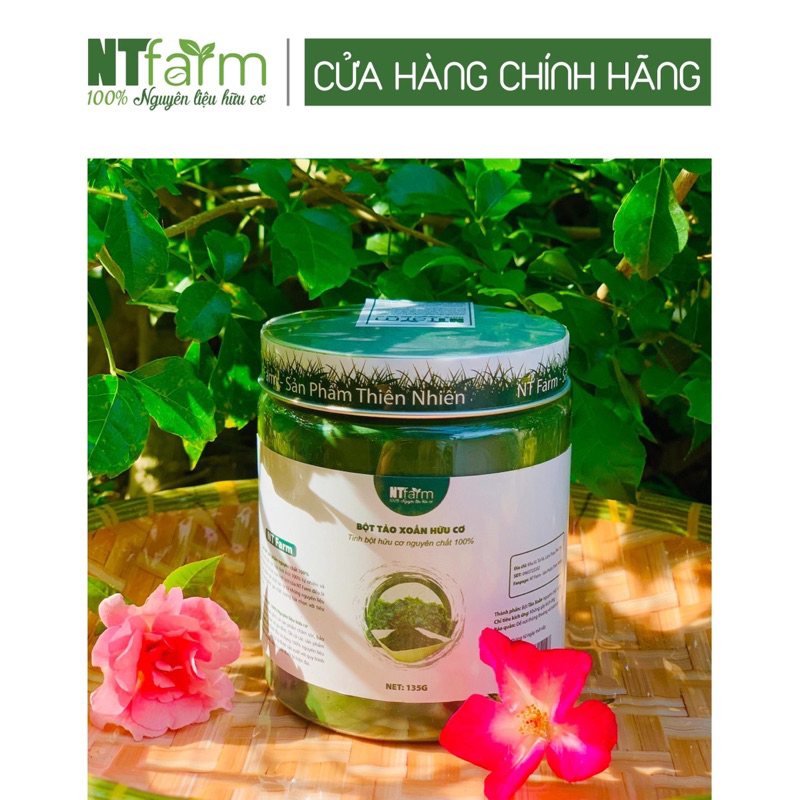 Bột Tảo Xoắn NTFARM nguyên chất