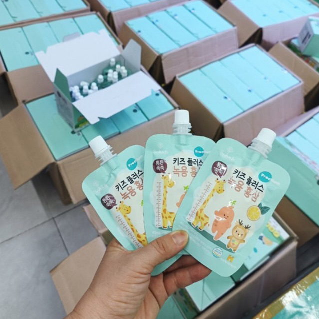 Combo 5 thùng Hồng Sâm Baby Sokids Hàn Quốc Cho Bé Biếng Ăn Từ 2 tuổi - Chính Hãng Solife-Thùng 30 Gói