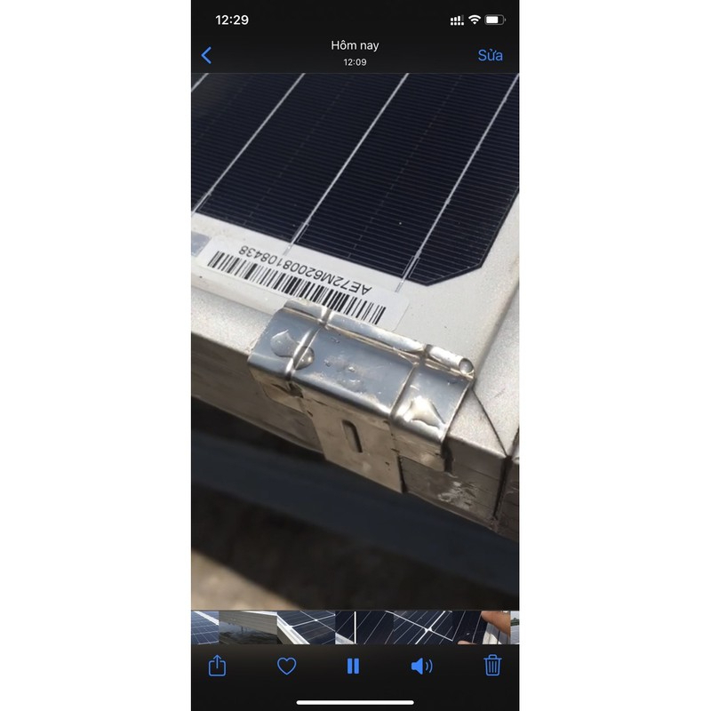 Kẹp thoát nước Solar inox 304 cho tấm pin năng lượng mặt trời