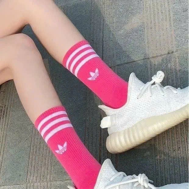 Sét 5 Đôi Tất Chân Adidas Vải Thun Cao Cổ Thời Trang Cao Cấp Đủ Màu Cho Nam Nữ