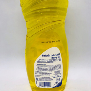 Chai Nước Rửa Chén SURF 750ML