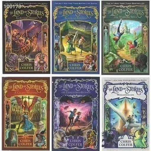Sách - THE LAND OF STORIES- bộ 6 cuốn