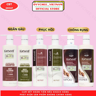 Dầu Gội Dầu Xả Karseell Maca 500ml - 800ml phục hồi, chống gàu, chống rụng hương thơm nước hoa