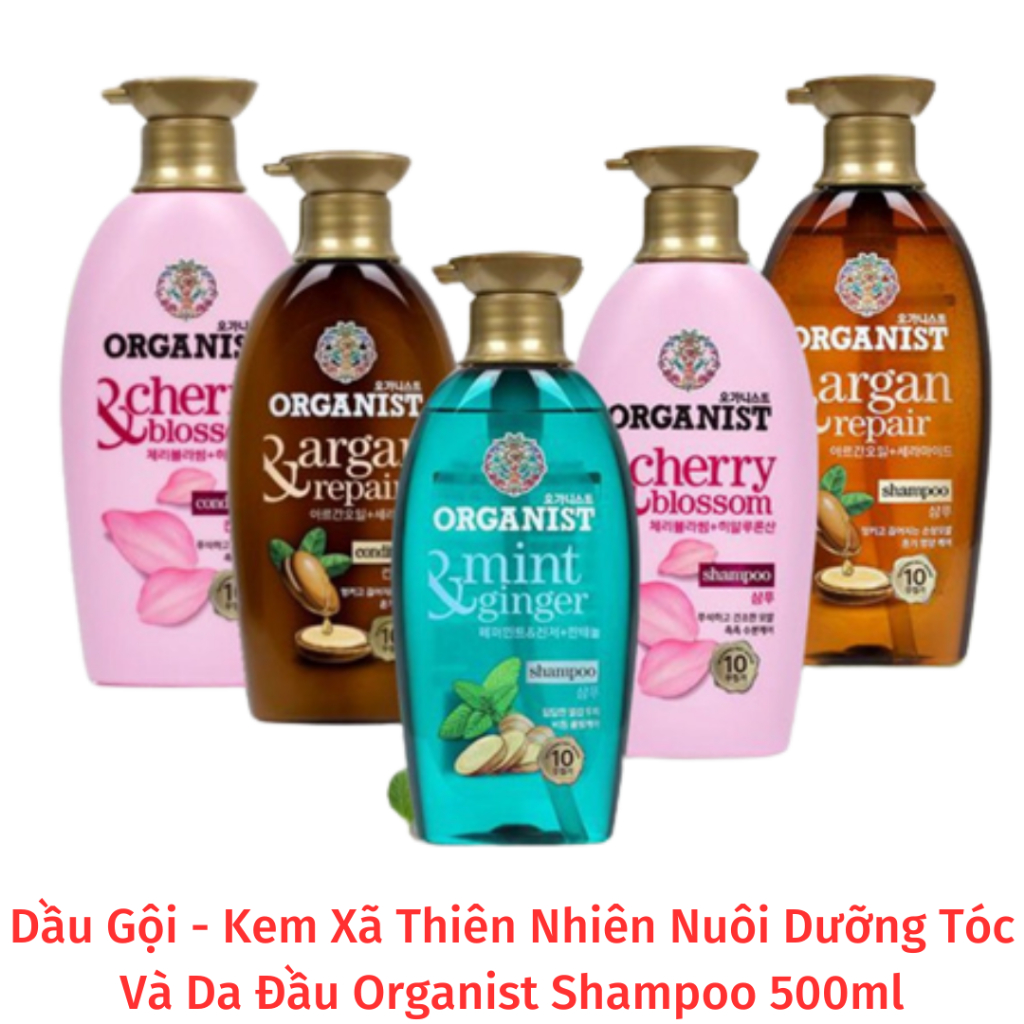 Dầu Gội/xả Nuôi Dưỡng Tóc Organist Hàn Quốc 500ML