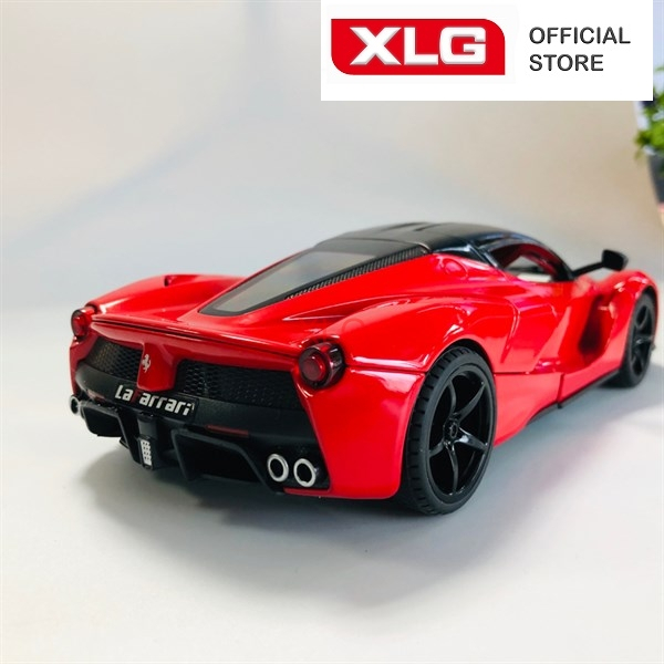 Mô hình xe ô tô Ferrari Laferrari 1:24 XLG bằng hợp kim có đèn âm thanh